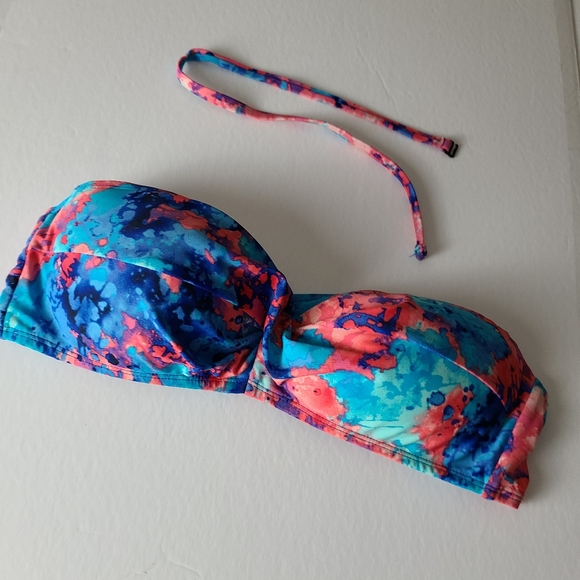 Sears bikini bra bustier with tie - Picture 2 of 8